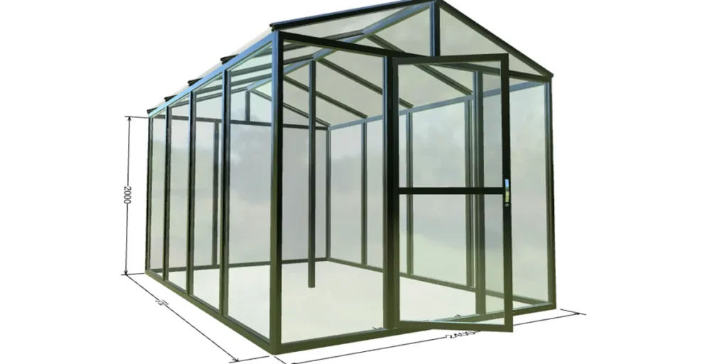 ابعاد استاندارد گلخانه