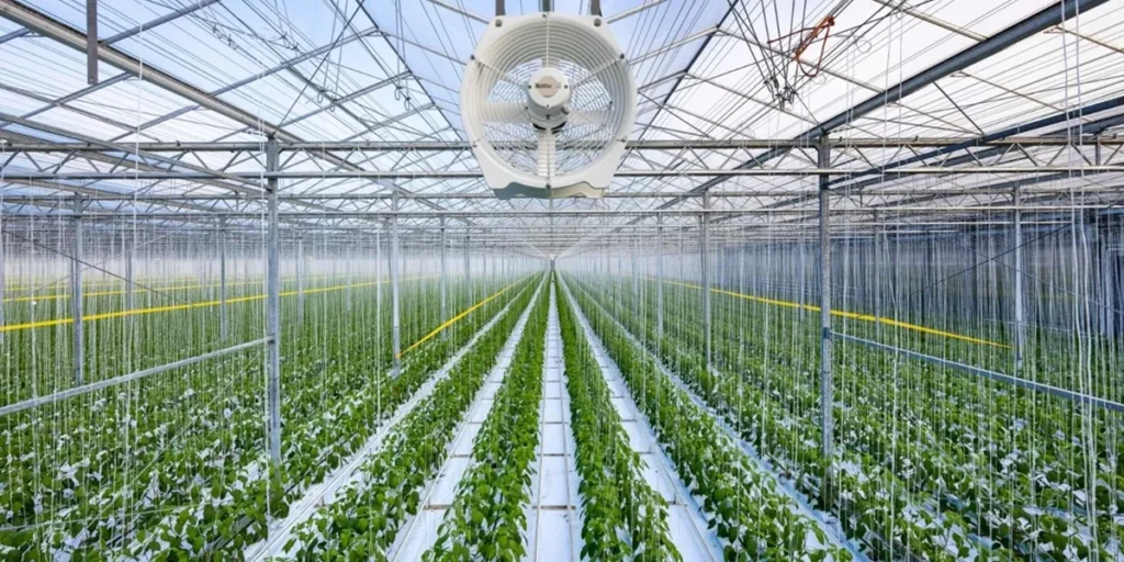 سیستم های خنک کننده و تهویه گلخانه